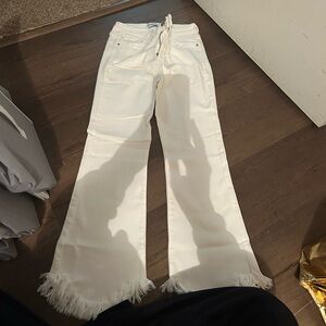 White jeans